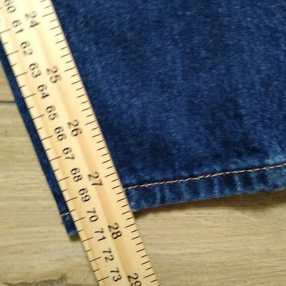 VTG CALVIN KLEIN 80s Mom Jeans Pleated Front High Waist Women's 29x28 12 Rise - Picture 8 of 10